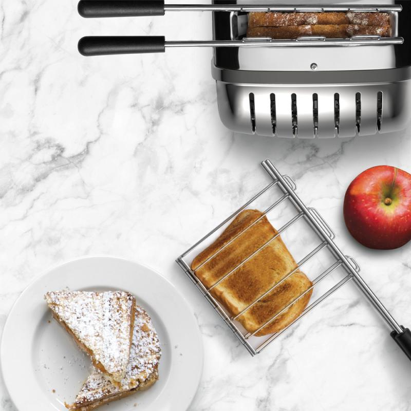 Classic Combi brødrister 2+1 skiver toastrist rustfri