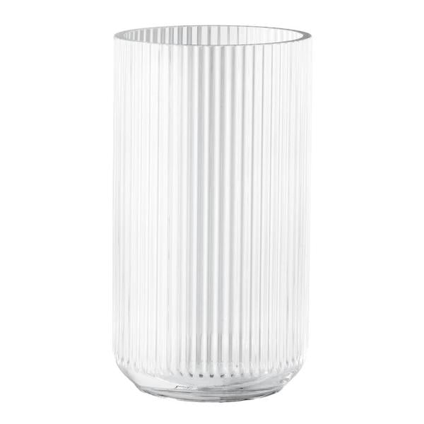 Vase 35 cm klar glass