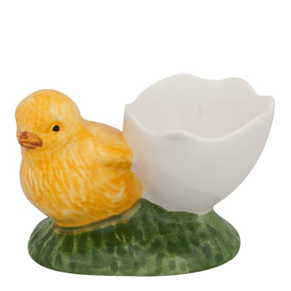 Egg cup eggeglass 9x6 cm hvit
