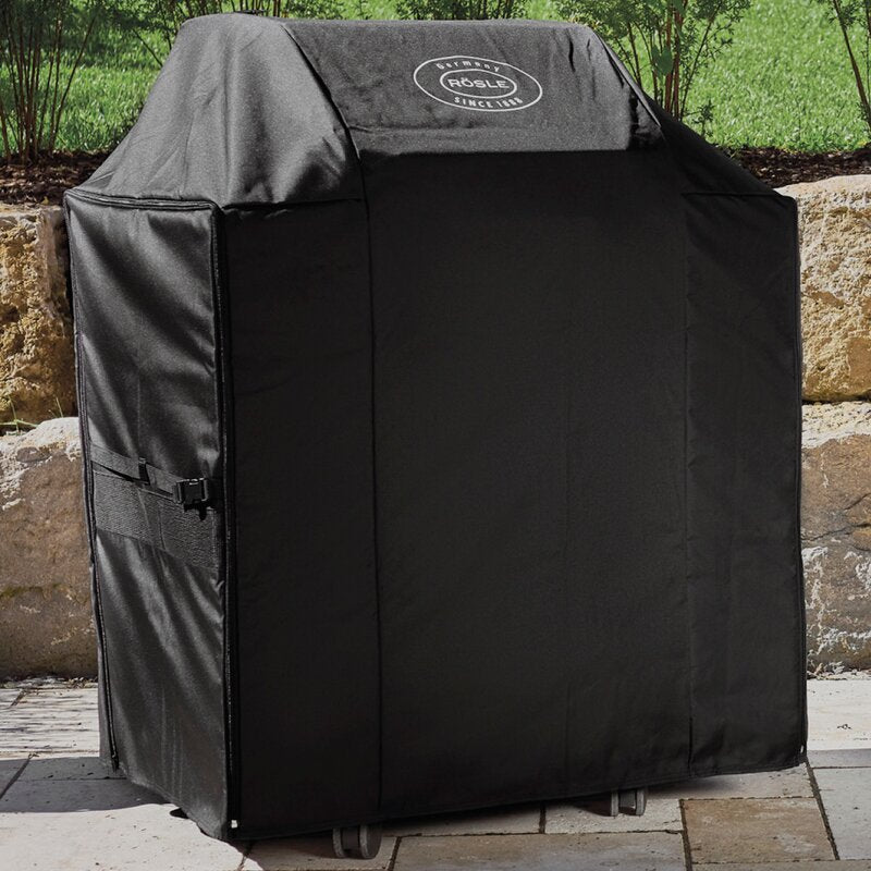 Videro/AllFlame 3 grilltrekk 125x52x111 cm svart