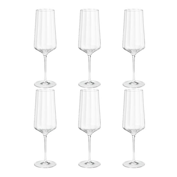 Bernadotte champagneglass 27 cl 6 stk
