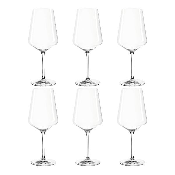 Puccini rødvinsglass 75 cl 6 stk