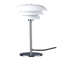 DL20 bordlampe 30 cm opal/krom