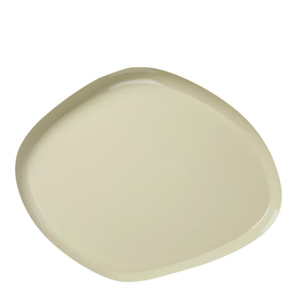 Mie dekorfat stort 39x32 cm castle beige