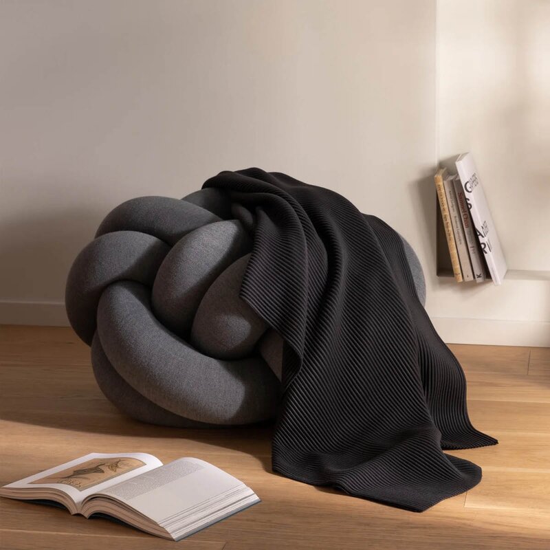 Pleeace pledd 140x170 cm svart