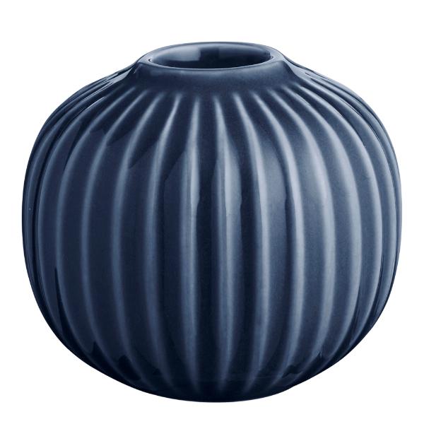 Hammershøi lysestake 6,5 cm indigo