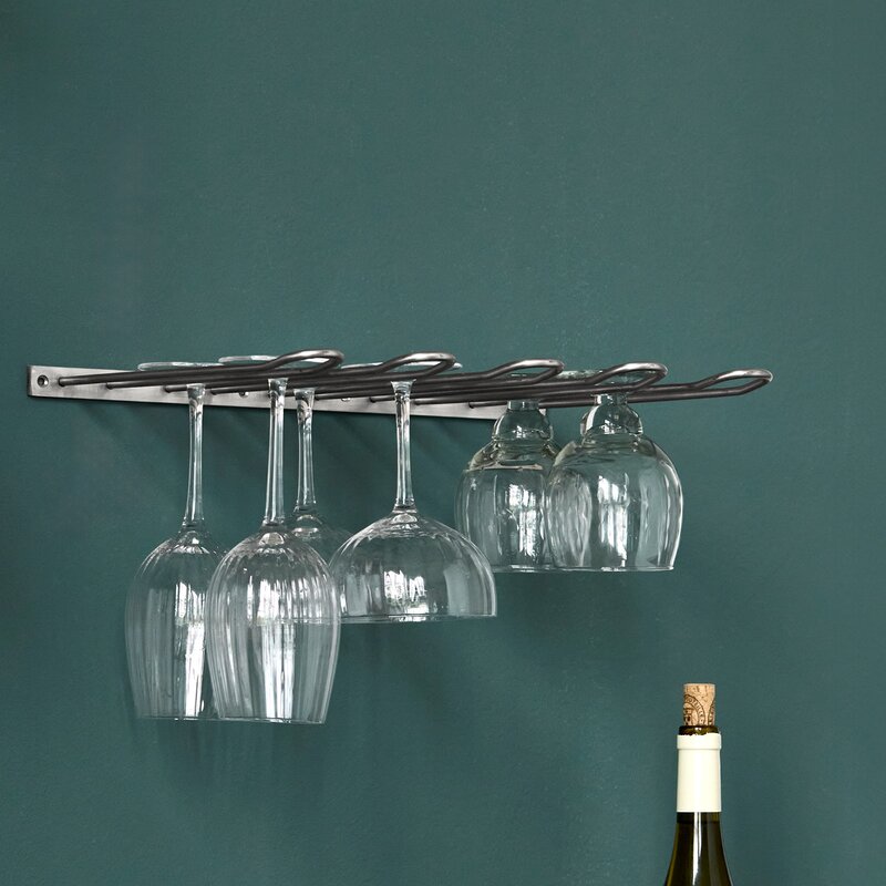 Stilio glass rack 40x30 cm antikk sølvfinish