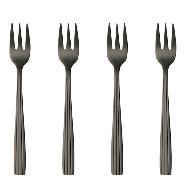 RAW kakegaffel 4 stk matte black