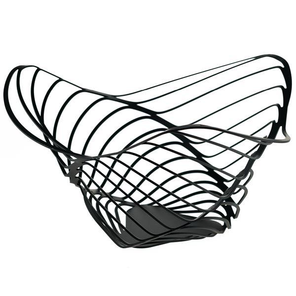 Trinity fruktkurv 34 cm svart