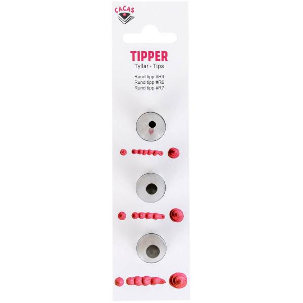 Tippsett rund R4, R6 og R7