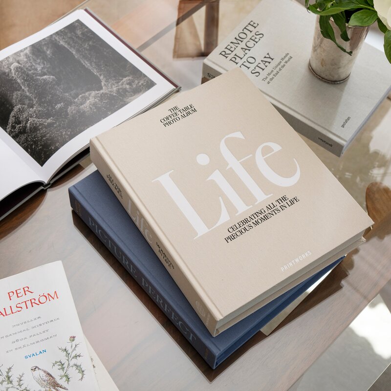 Fotoalbum life beige