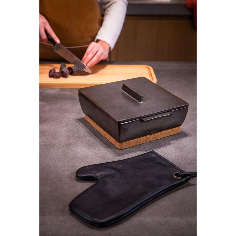 Grillvott skinn black
