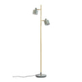Ocean gulvlampe 160 cm olive/messing