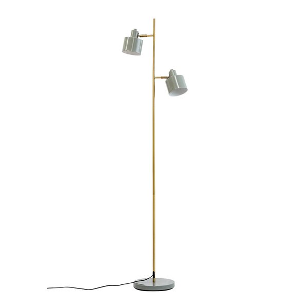 Ocean gulvlampe 160 cm olive/messing