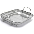 Grillform perforert 44x28x11 cm rustfritt stål