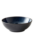 Salatskål 30 cm svart/blå