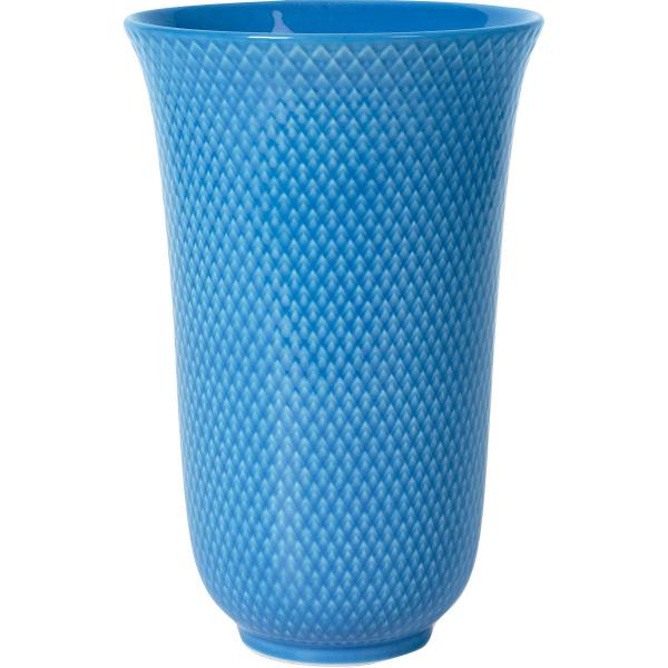 Rhombe Color vase 20 cm blå porselen
