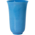 Rhombe Color vase 20 cm blå porselen
