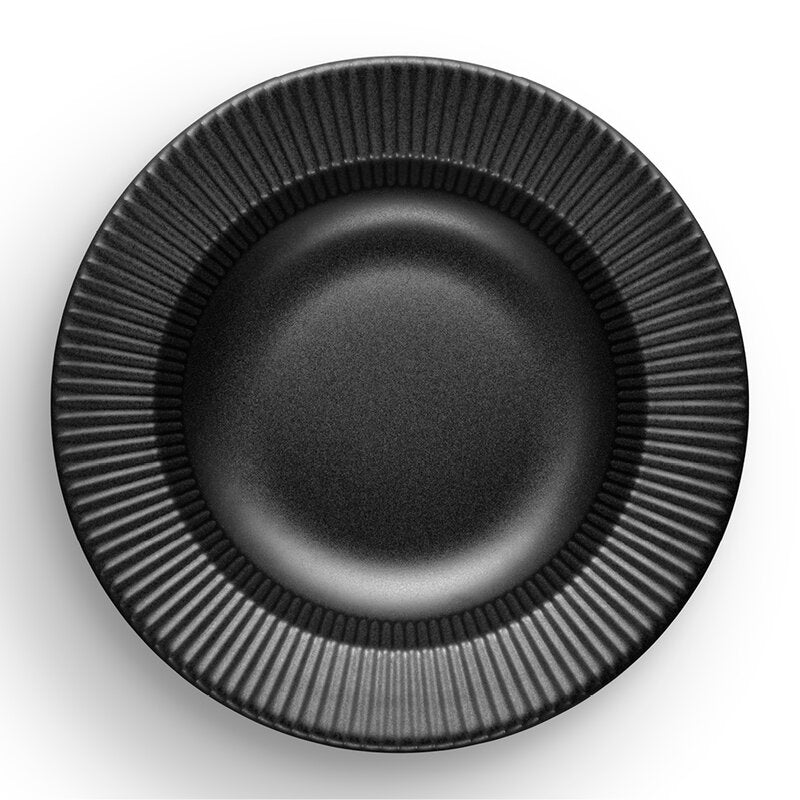 Legio Nova dyp tallerken 25 cm svart