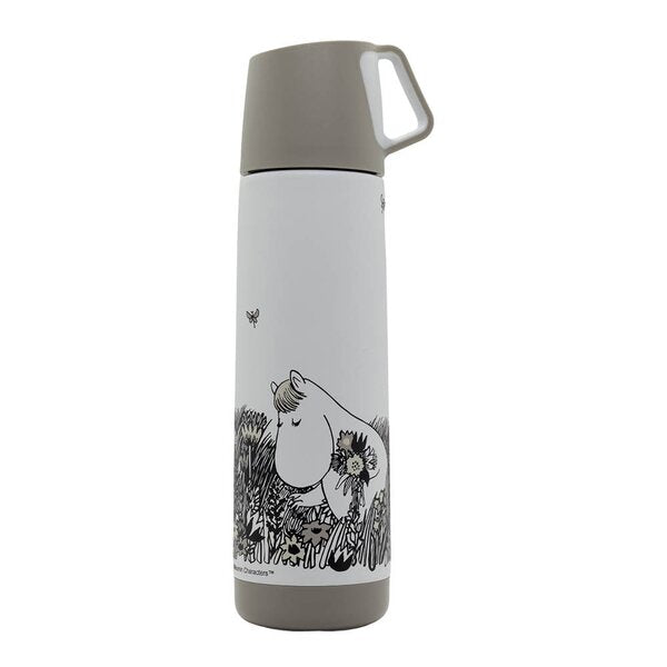 Mummi termos 0,5L graphic hvit/svart