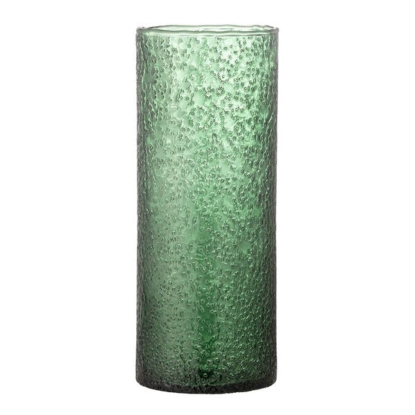 Zenta vase 32 cm grønn