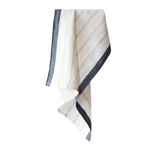Maya kjøkkenhåndkle 50x70 cm naturlig stripe