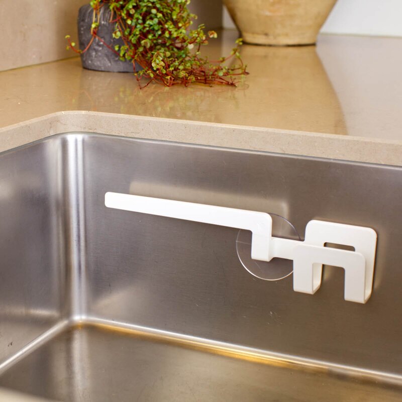 Do-Dish holder til oppvaskklut/svamp 24 cm hvit