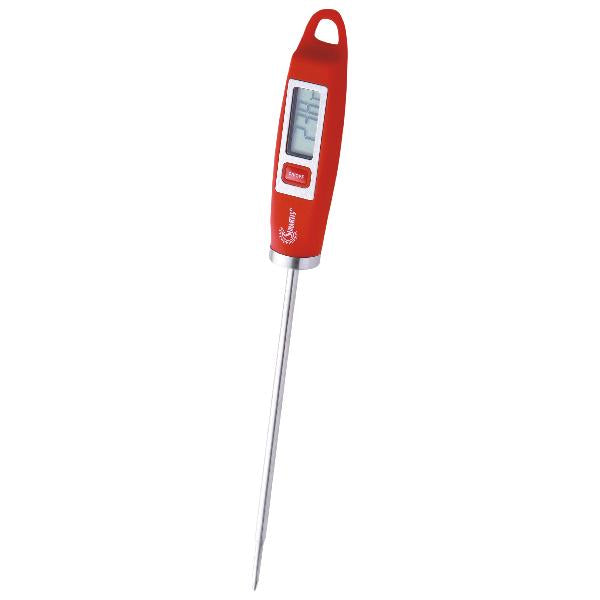 Digitalt termometer rød