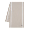 Icons stripete oxfordløper 50x150 cm beige/hvit