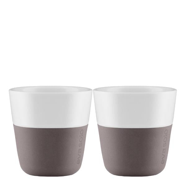 Espresso krus 8 cl 2 stk grå