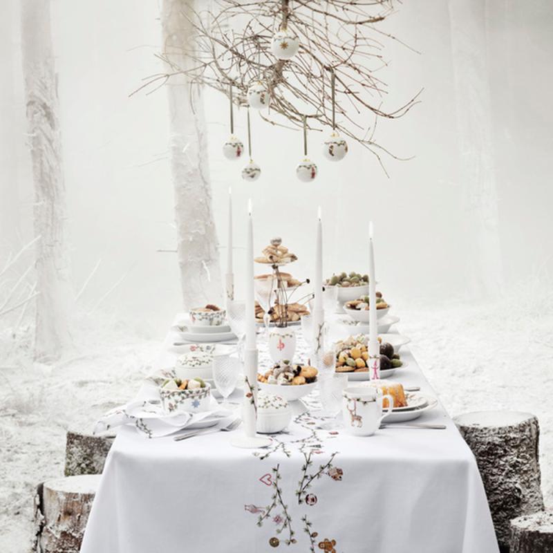 Hammershøi Christmas duk 150x370 cm