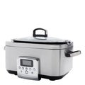 Elite slowcooker 6L stål