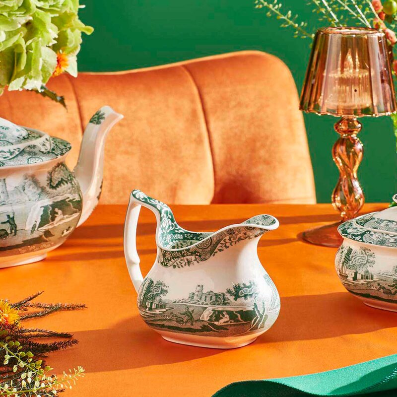 Heritage Green Italian fløtemugge 22 cl