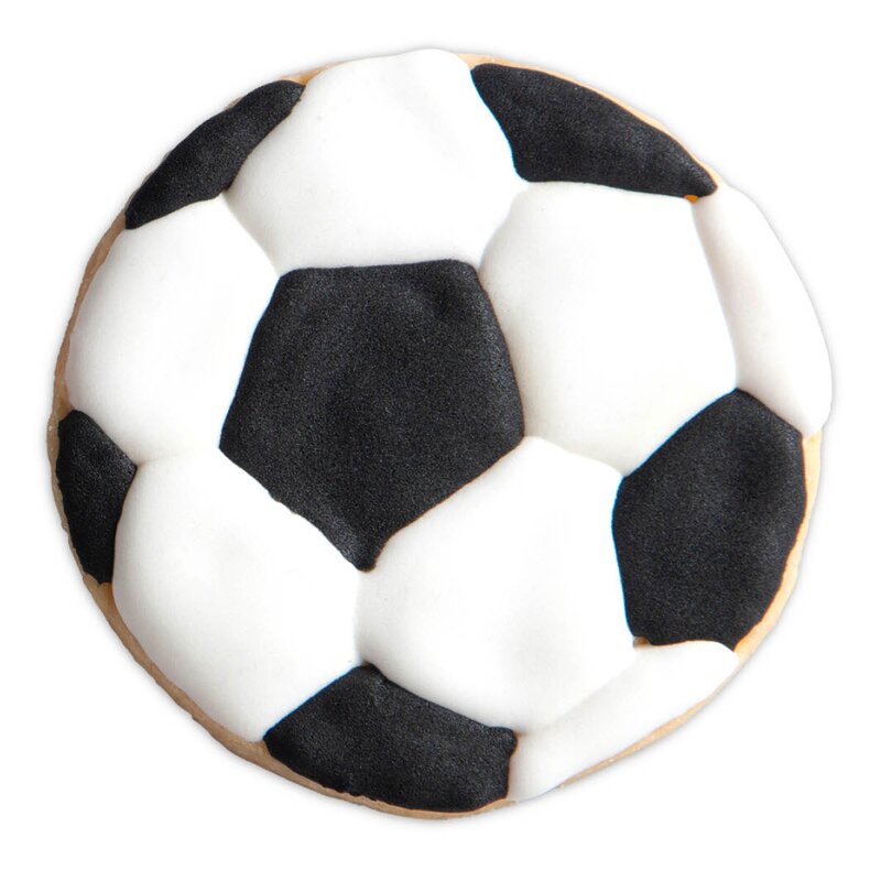 Kakeform Fotball ø6 cm