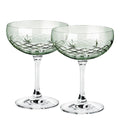 Crispy Gatsby champagneskål 30 cl 2 stk emerald