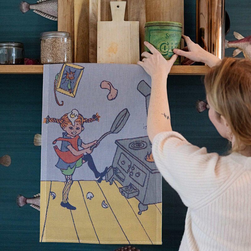 Pippi kjøkkenhåndkle 40x60 cm pannekakekos