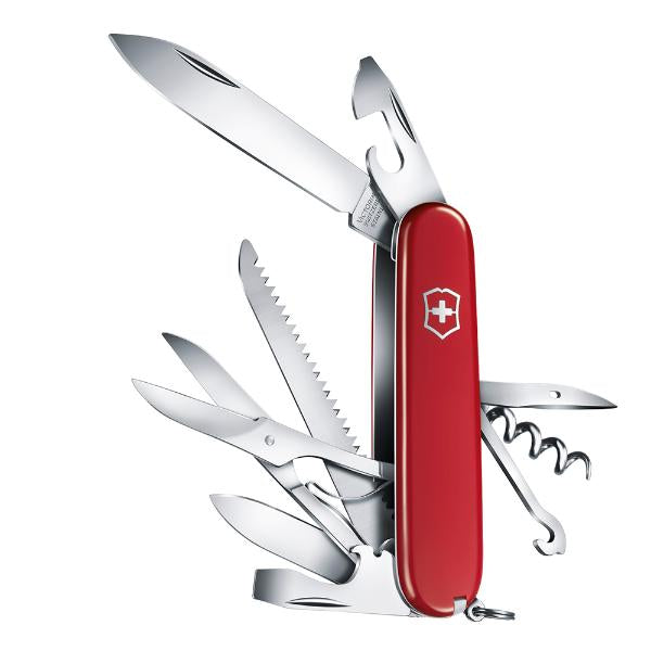 Huntsman lommekniv 91mm 15 funksjoner rød