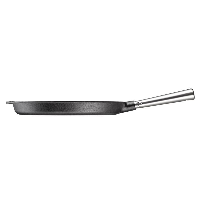 Grillpanne i støpejern 28 cm
