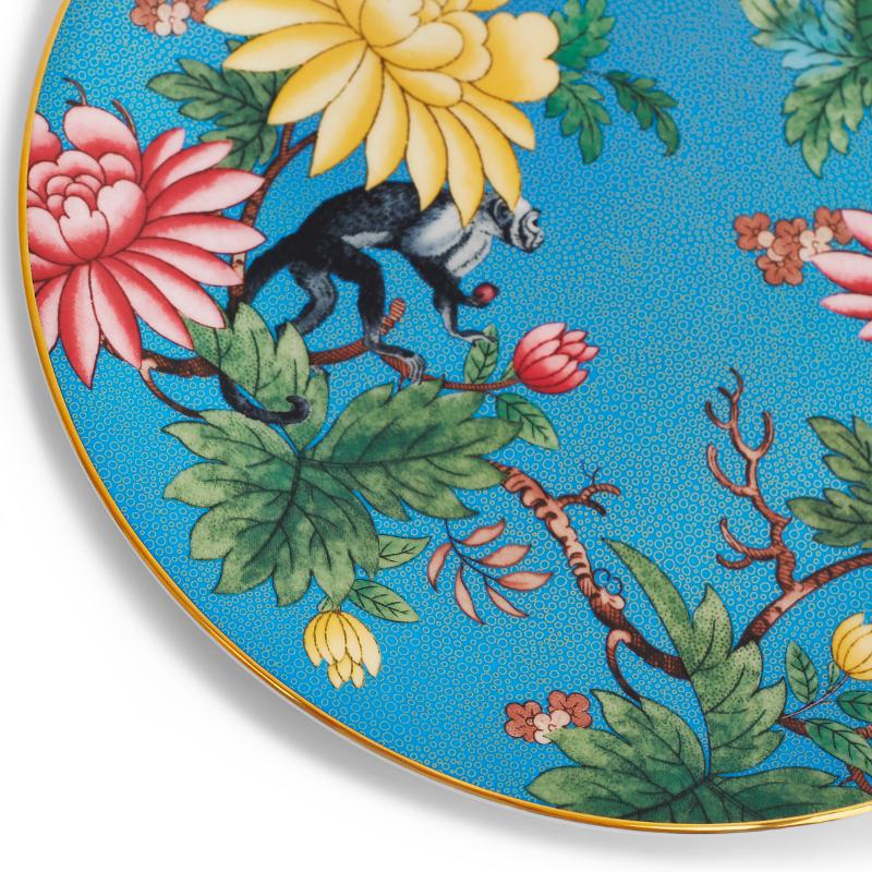 Wonderlust tallerken 20 cm sapphire garden