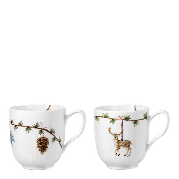 Hammershøi Christmas krus 2020+2021 sett 33 cl