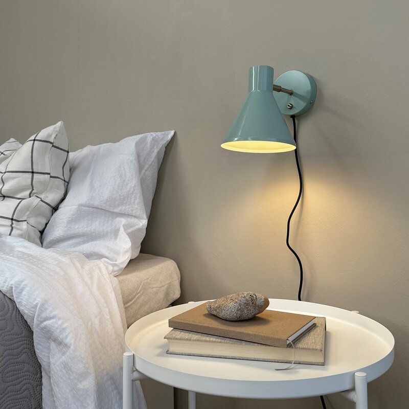 Sleep vegglampe 17 cm mint