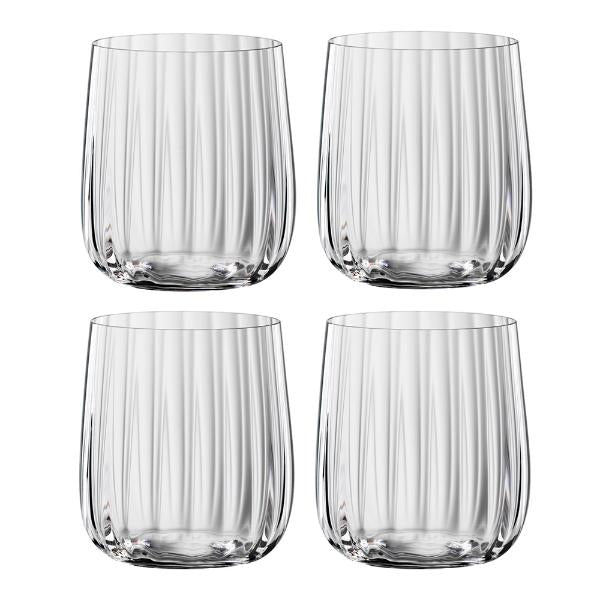 Lifestyle whiskyglass 34 cl 4 stk