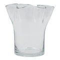 Plis vase 17 cm klar