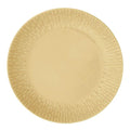 Confetti frokosttallerken 24 cm mustard