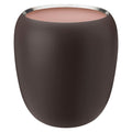 Ora vase stor 20 cm mørk burgunder