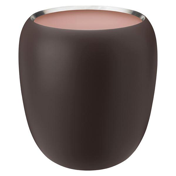 Ora vase stor 20 cm mørk burgunder