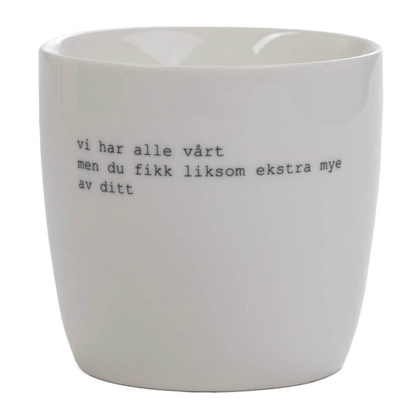 Trygve Skaug krus vi har alle vårt 30 cl hvit