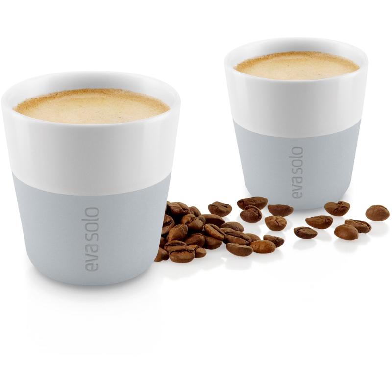 Espresso krus 8 cl 2 stk marmor grå