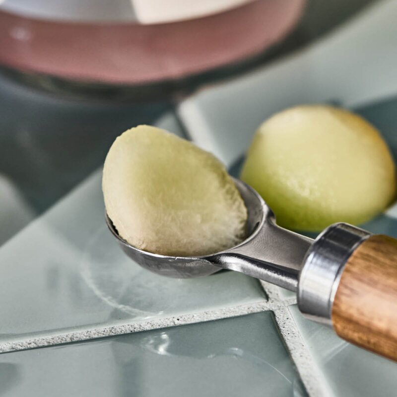 Kulejern melonskje 16 cm natur