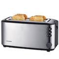 Brødrister stor 1400W svart/stål